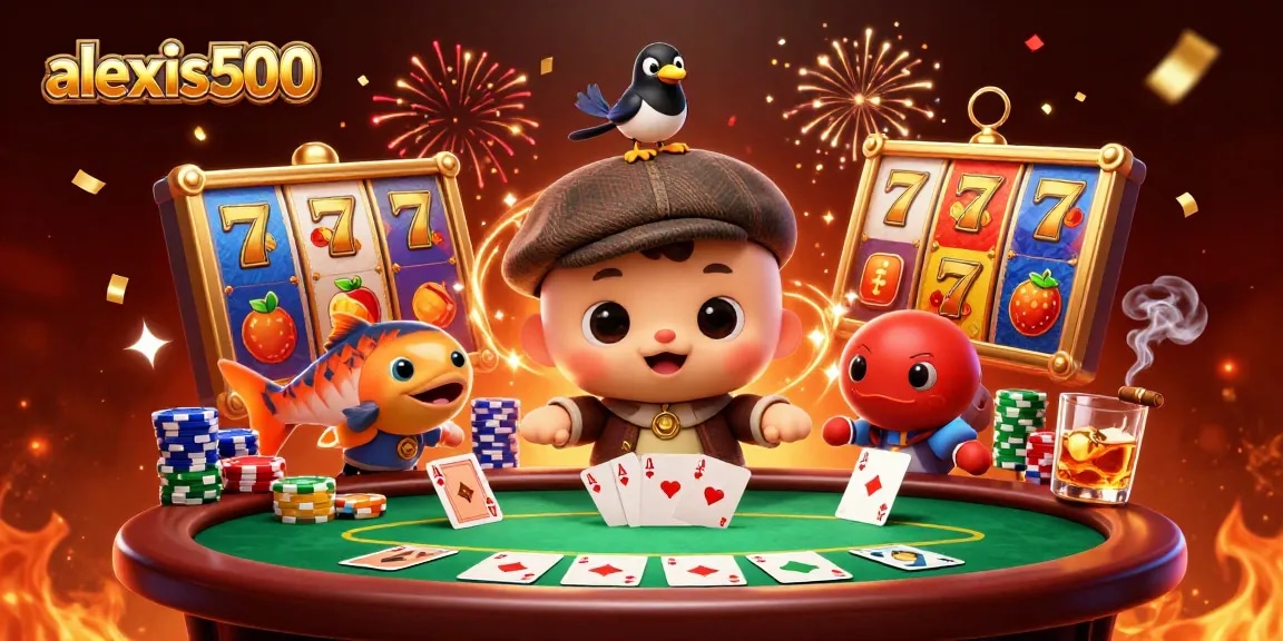 Engage with alexis500's vibrant casino slots featuring the playful Nessie and friends.