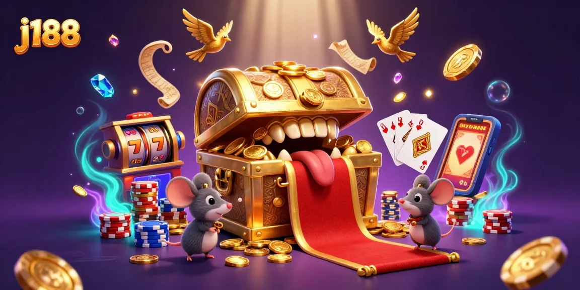 Spin the slots at j188 and enjoy the thrill of cascading coins and jackpots!
