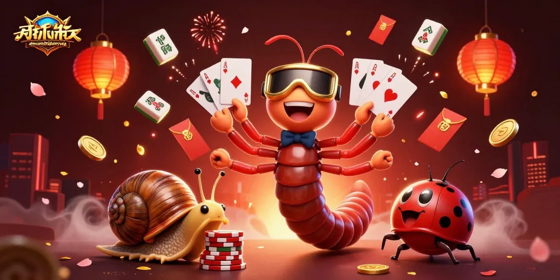 dacsandatphanrang showcases a vibrant casino scene with a quirky millipede dealer and various high-stakes game elements.