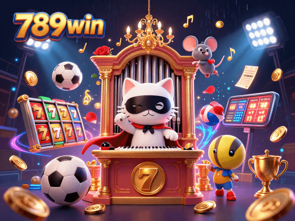 Engage in thrilling experiences at 789win with captivating casino elements and vibrant visuals.