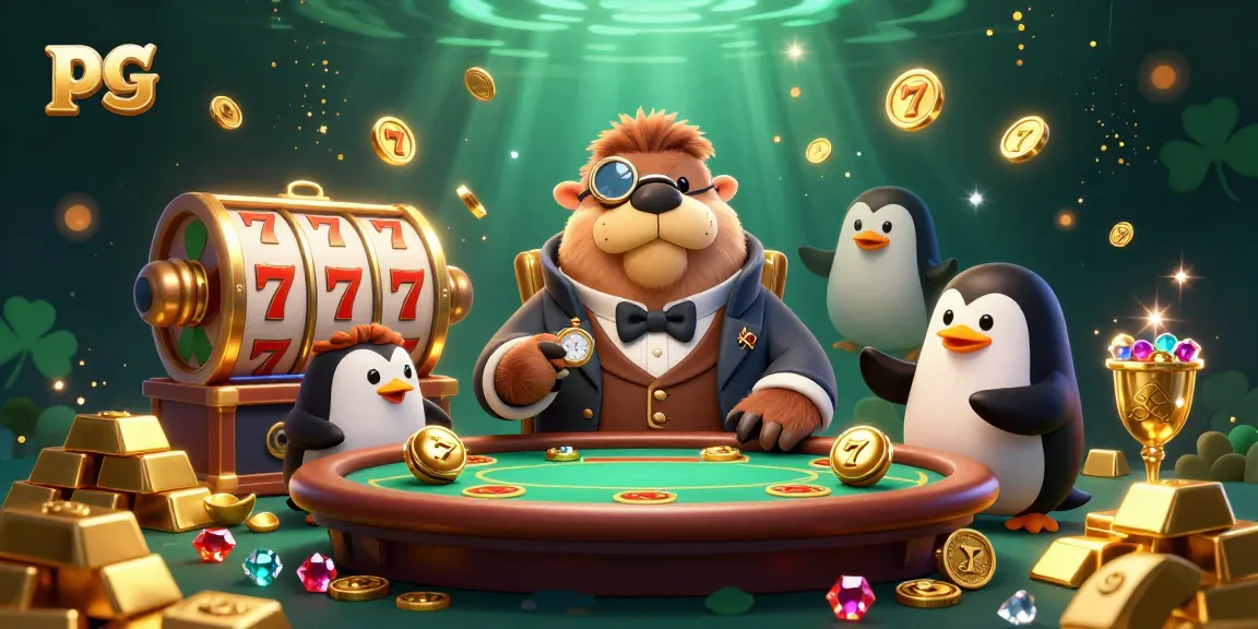 Experience the thrilling action of pg slots with our 3D walrus dealer and unique underwater poker!