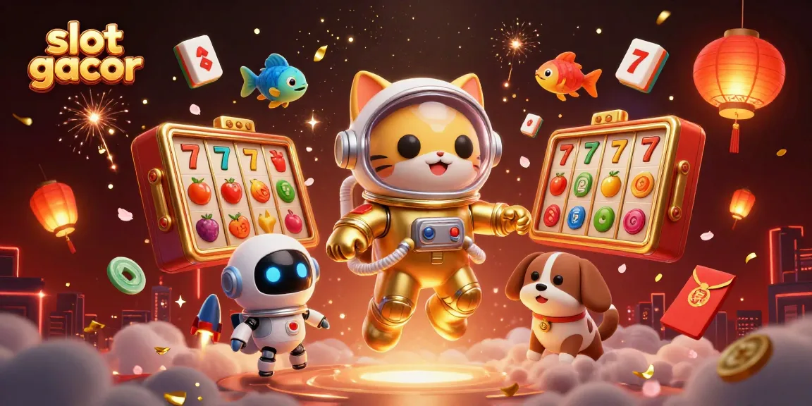 Spin the reels at slot gacor with vibrant 3D elements bringing casino excitement to life.