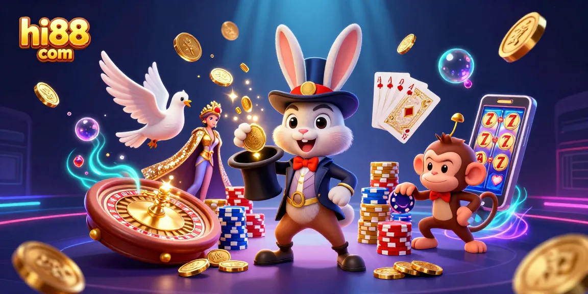 Win big with hi88 com in this engaging casino scene bringing magic to gaming.