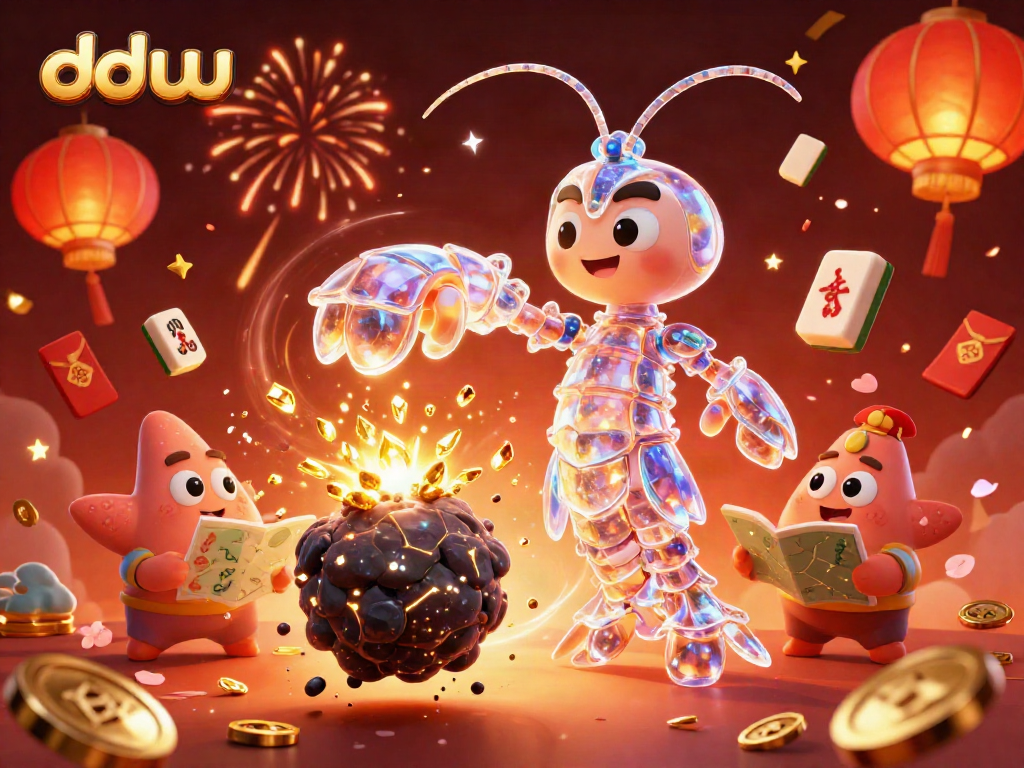 Engage with the vibrant gaming world of dd uu showcasing a galactic samurai and treasures.