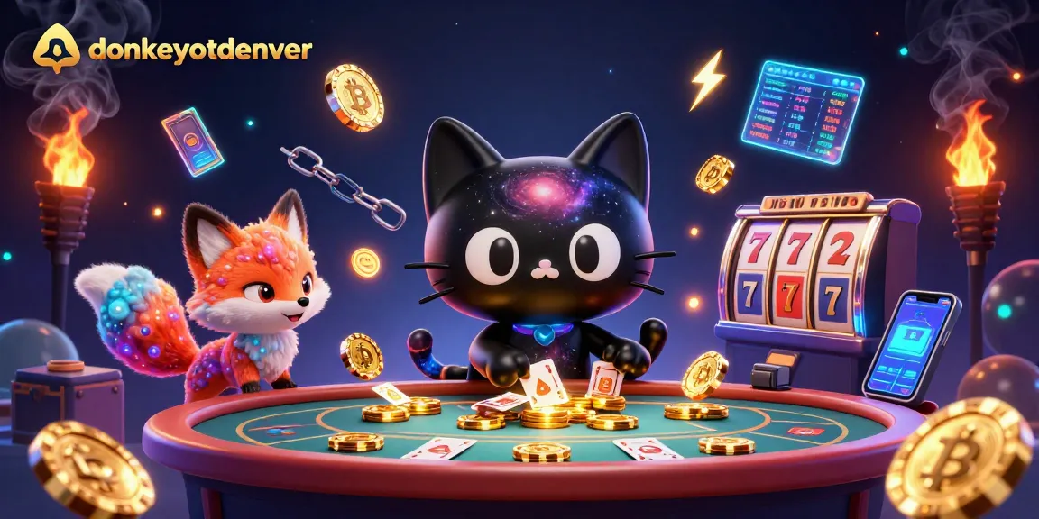Experience the thrill of gaming at donkeyotdenver with dazzling slots and vibrant cosmic elements.