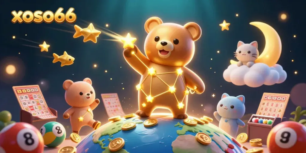 Discover winning opportunities with xoso66 through vibrant lottery elements and enchanting characters.