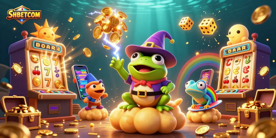 Experience thrilling wins at SHBETCOM with stunning 3D casino illustrations of games and prizes.