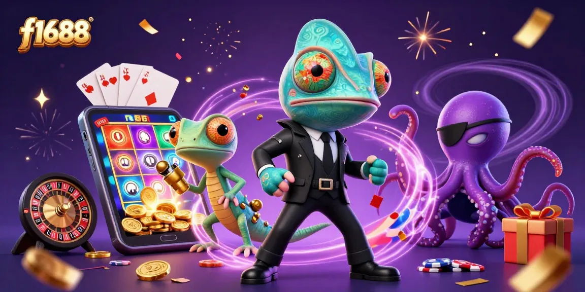 Experience thrilling gameplay at f1688 with vibrant casino elements and engaging characters