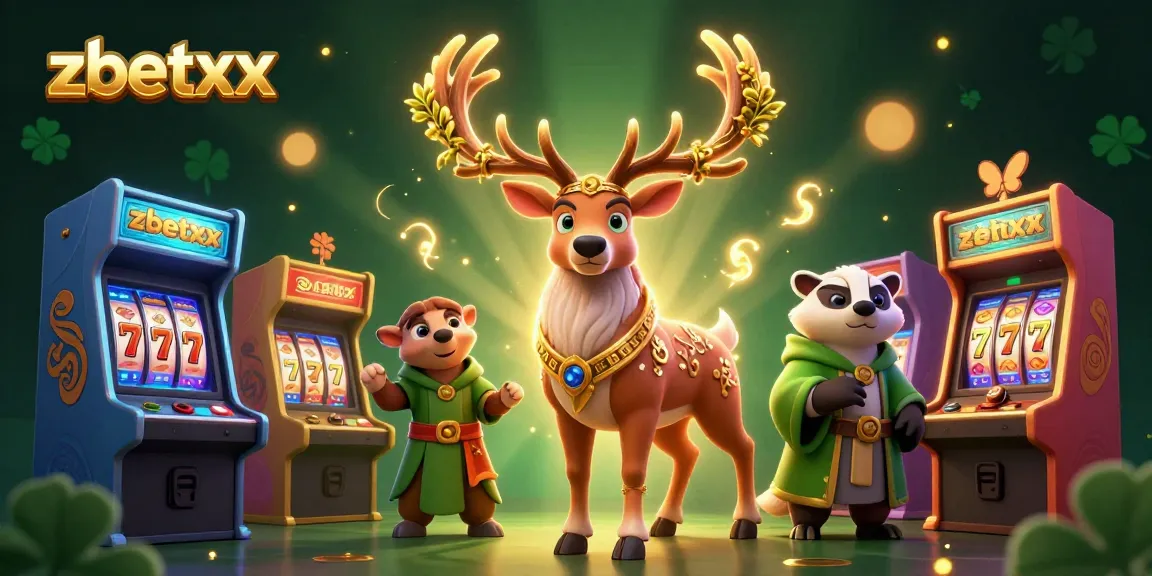 Play and win exciting games at zbetxx with enchanted characters in a vibrant casino atmosphere.