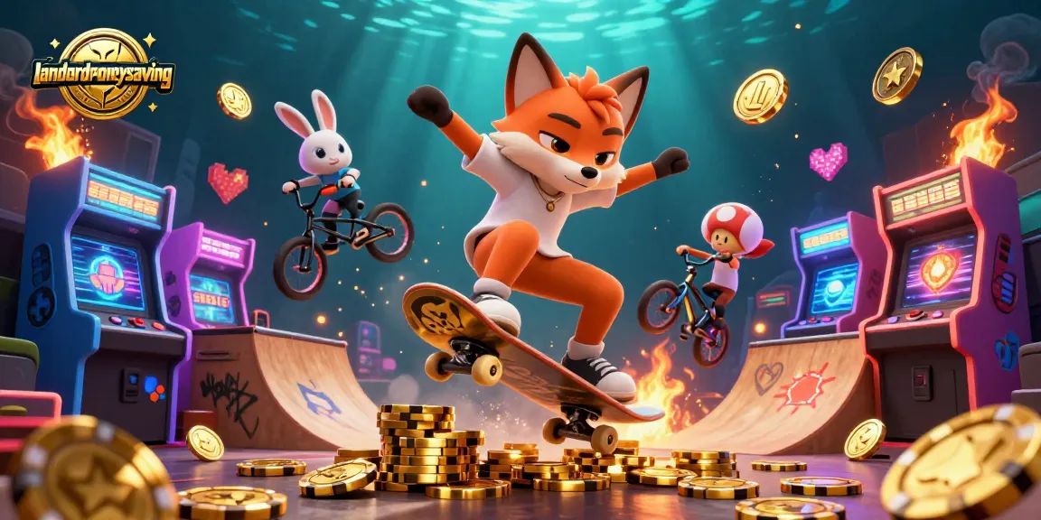 Engage with thrilling casino action featuring landlordmoneysaving in a vibrant 3D illustration.
