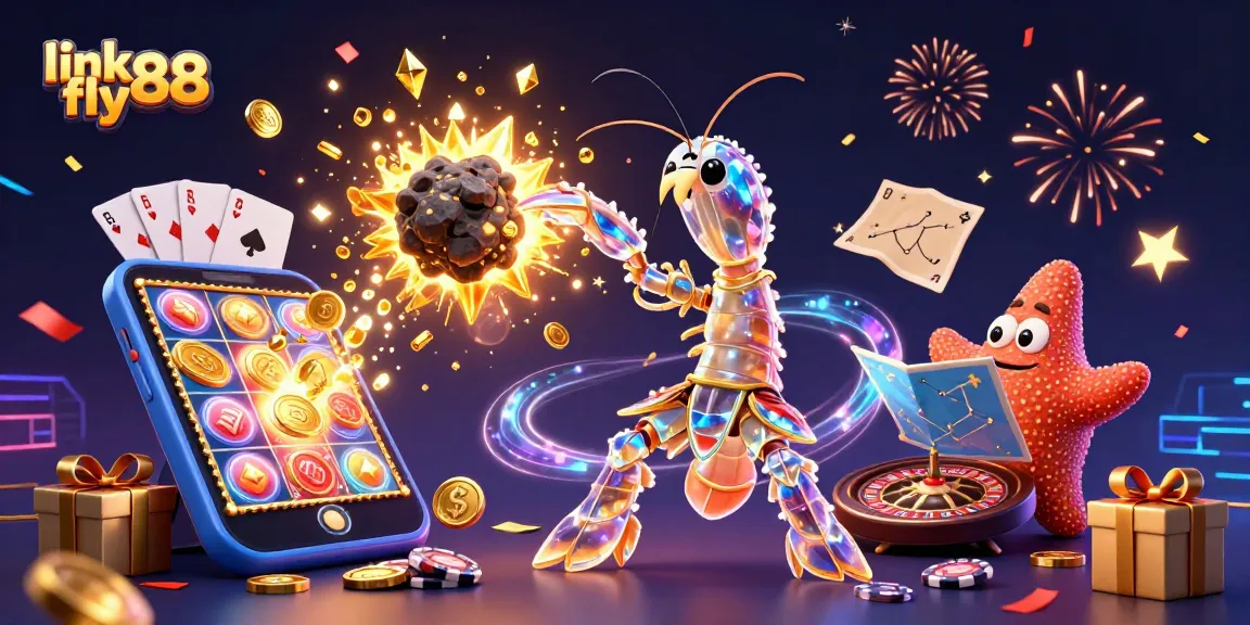 Experience thrilling gaming with link fly88 featuring dynamic characters and vibrant casino elements.