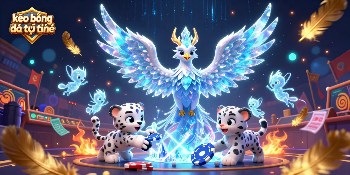 Engage in kèo bóng đá trực tuyến with vibrant illustrations of characters in a lively sports betting scene.