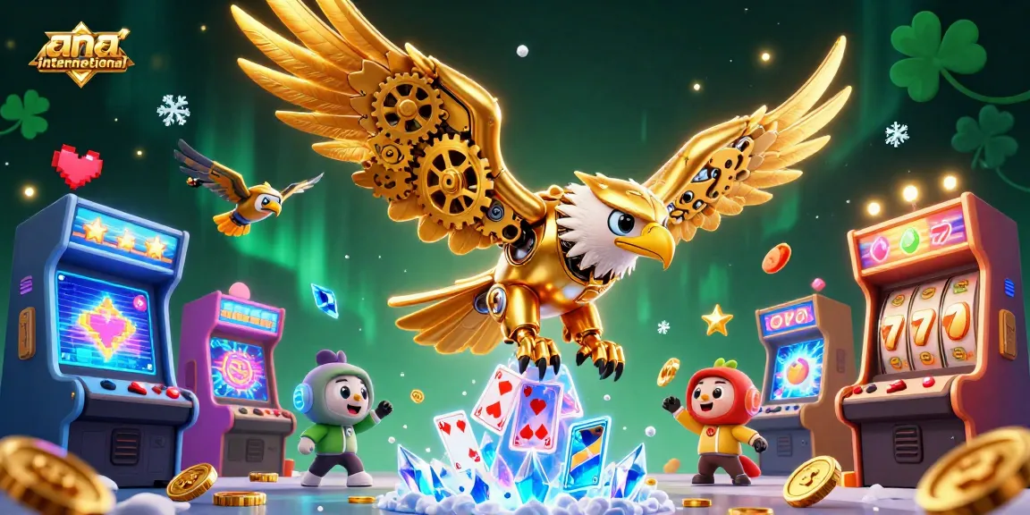 Experience thrilling gameplay at ana-international with vibrant 3D visuals and exciting slot elements!