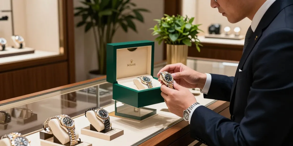 Explore exquisite replica watches in a luxury retail setting, showcasing craftsmanship and elegance.