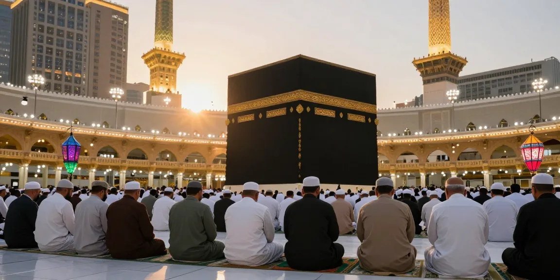 Witness the spiritual beauty of Umrah Ramadan with pilgrims at Masjid al-Haram, inspiring travel guide for your spiritual journey.