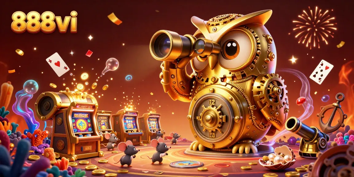 Betting strategies and excitement at 888vi casino with dynamic 3D illustrations of games and characters.