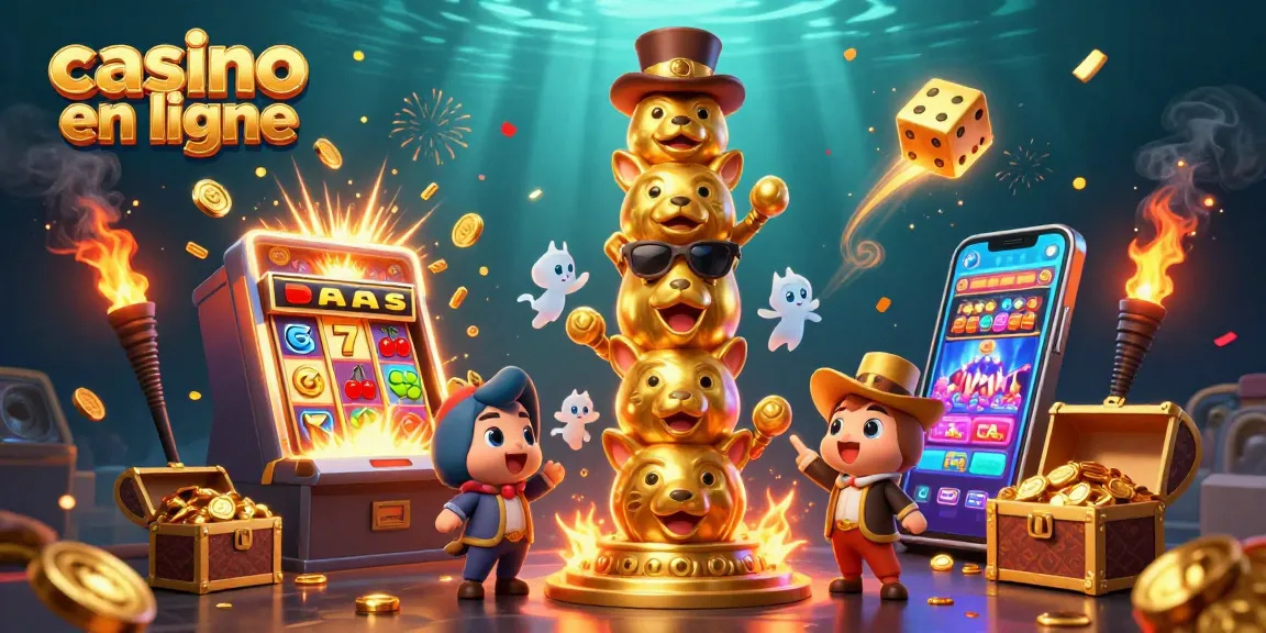 Profitez de l'excitation des jeux de casino en ligne avec ce spectacle visuel coloré.
