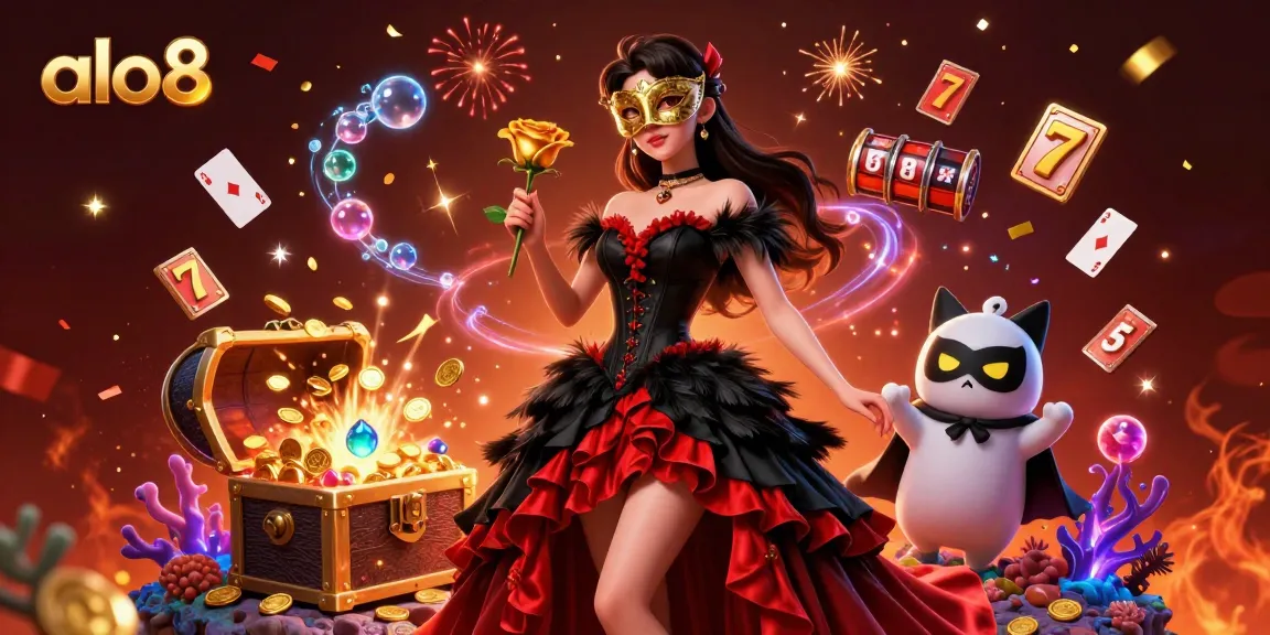 Experience thrilling gameplay at alo8 with stunning characters and dynamic casino elements.