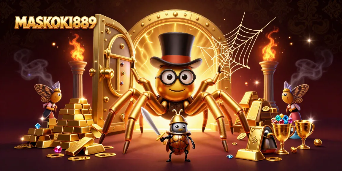 Experience thrilling gameplay with MASKOKI889 and immerse in the vibrant casino world filled with treasures.