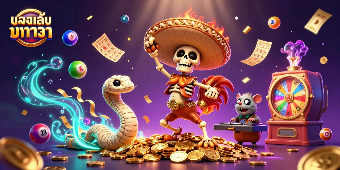Engaging scene showcasing ทดสอบเล่นบาคาร่า with vibrant characters and dynamic gambling elements amidst rich visuals.