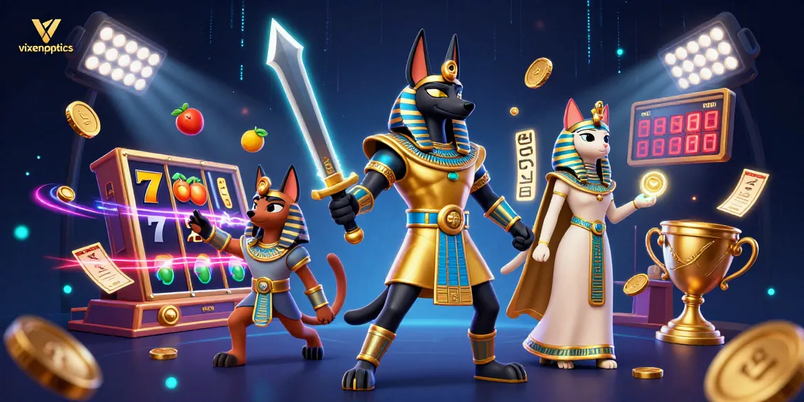 Experience top-notch gaming at vixenoptics with dynamic slot reels and ancient Egyptian warriors.
