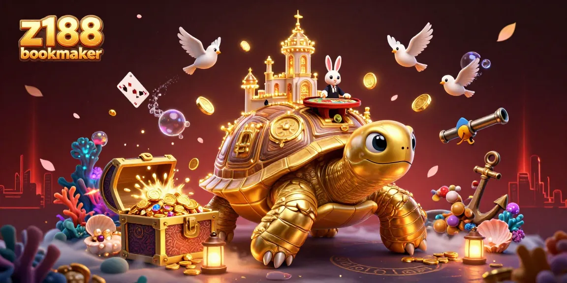 Experience the thrill of gaming with z188 bookmaker's vibrant casino scene filled with exciting characters and rich details.