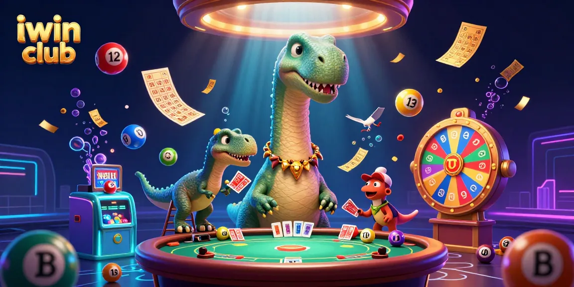 Experience the excitement of iwin club gaming with 3D characters, colorful elements, and dynamic casino features
