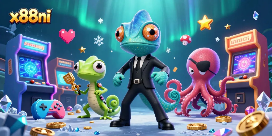 Play vibrant casino games at x88ni with engaging 3D illustrations of exciting characters and concepts.