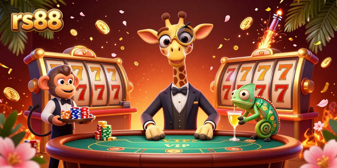 Experience thrilling gameplay at rs88 with vibrant 3D casino characters and dynamic winning elements.