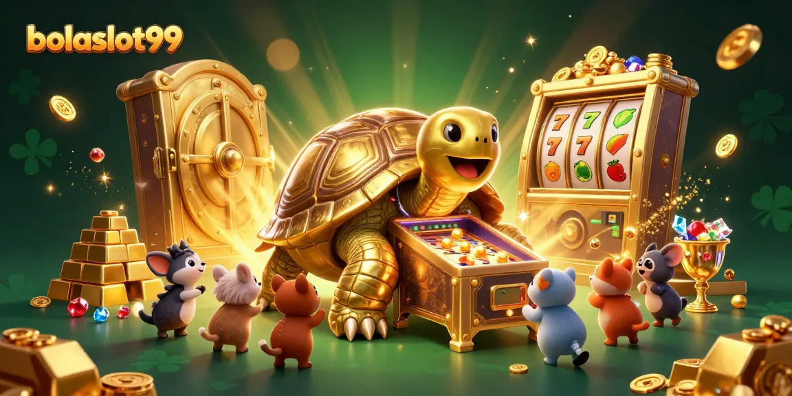 Experience thrilling gameplay with bolaslot99 in a vibrant slot machine scene.