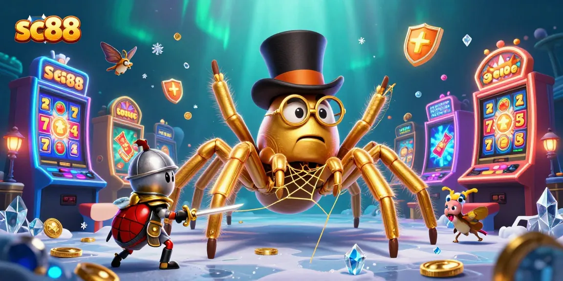 Experience thrilling gameplay at sc88 with vibrant casino scenes featuring exciting games and characters.