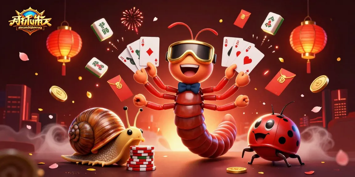 dacsandatphanrang showcases a vibrant casino scene with a quirky millipede dealer and various high-stakes game elements.
