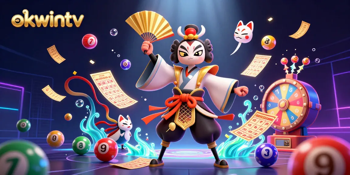 Experience the thrill of okwintv with dynamic lottery elements and captivating characters in action.