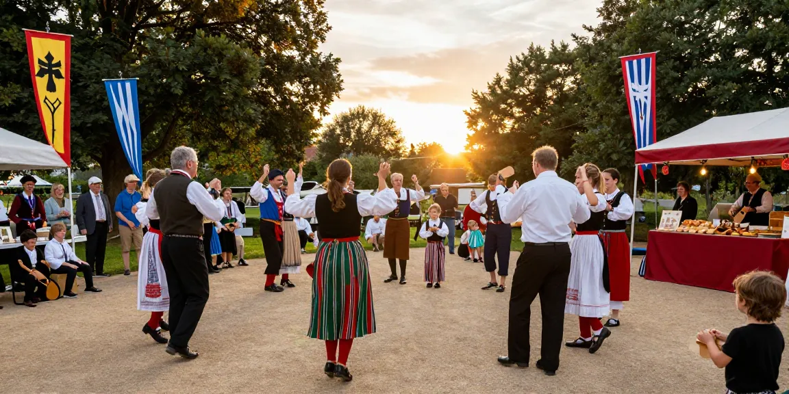 m98 ฝากถอนออโต้ มือถือ - Festive Breton cultural event at Park du Thabor with music, dance, and local delicacies.