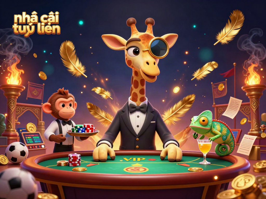 Engage with the vibrant world of nhà cái trực tuyến while exploring thrilling sports betting experiences featuring animated characters.