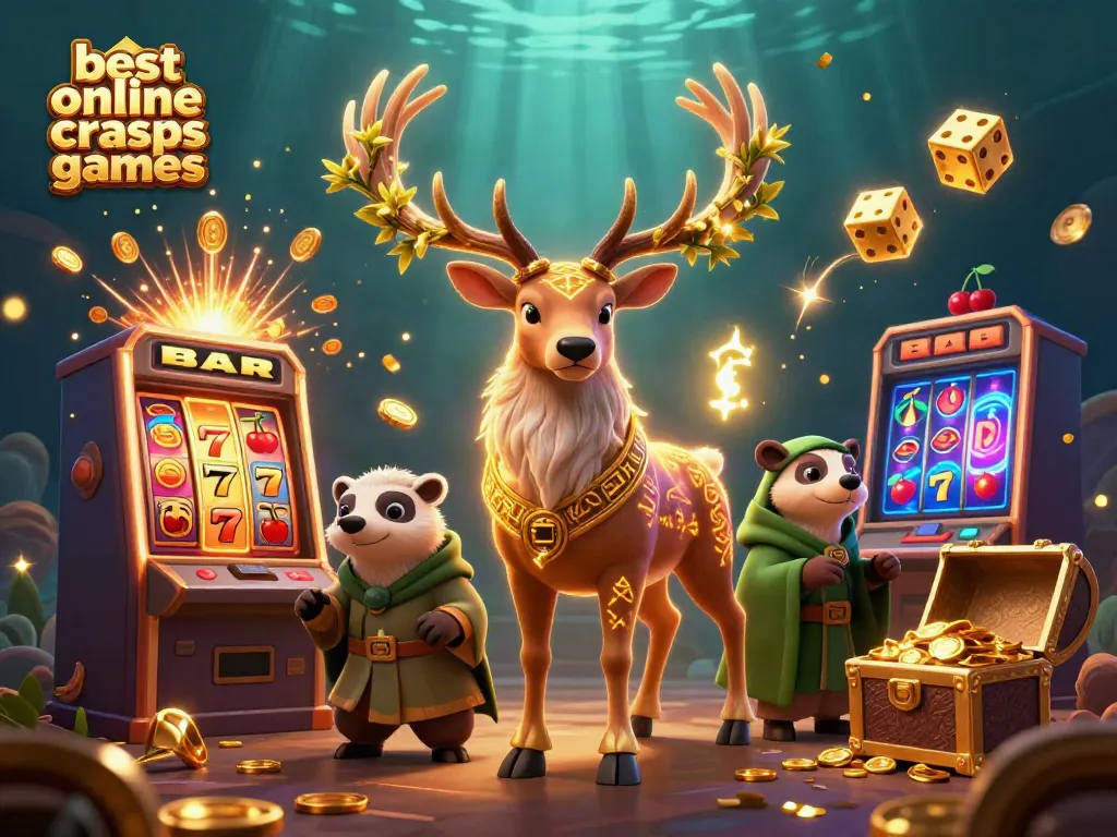 Experience the excitement of the best online craps games with dynamic characters and immersive visuals.