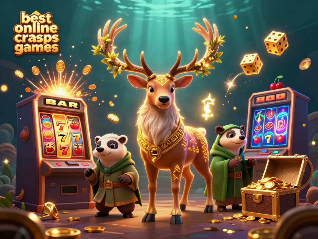 Experience the excitement of the best online craps games with dynamic characters and immersive visuals.