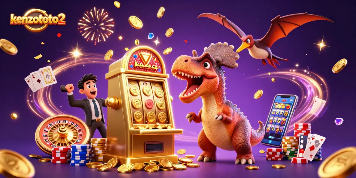 jackpot kenzototo2 terbayar dengan banyak koin emas di kasino virtual