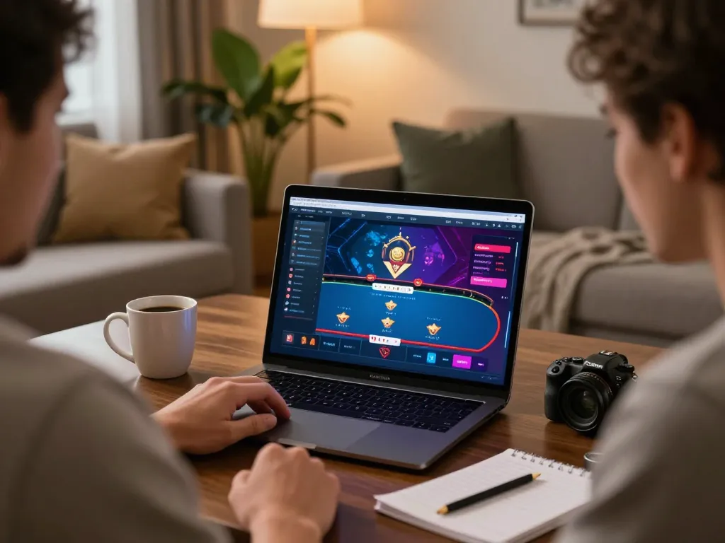 Play poker online with nhà cái mb66 in a cozy, engaging home gaming setup.