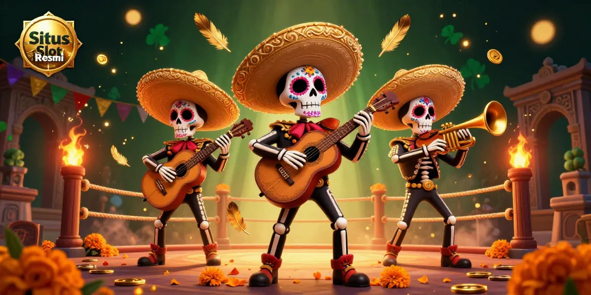 Situs Slot Resmi menghadirkan atmosfer bermain yang hidup dan penuh warna dengan karakter musik yang meriah.