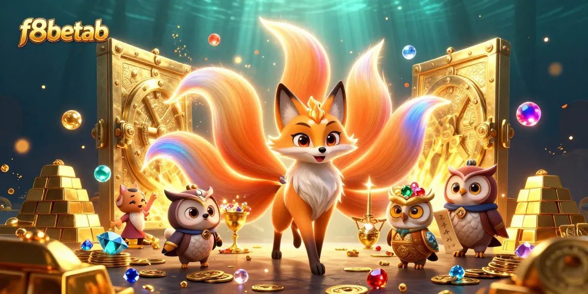 Engage with f8betab’s vibrant casino adventure featuring animated spirits and overflowing treasures.