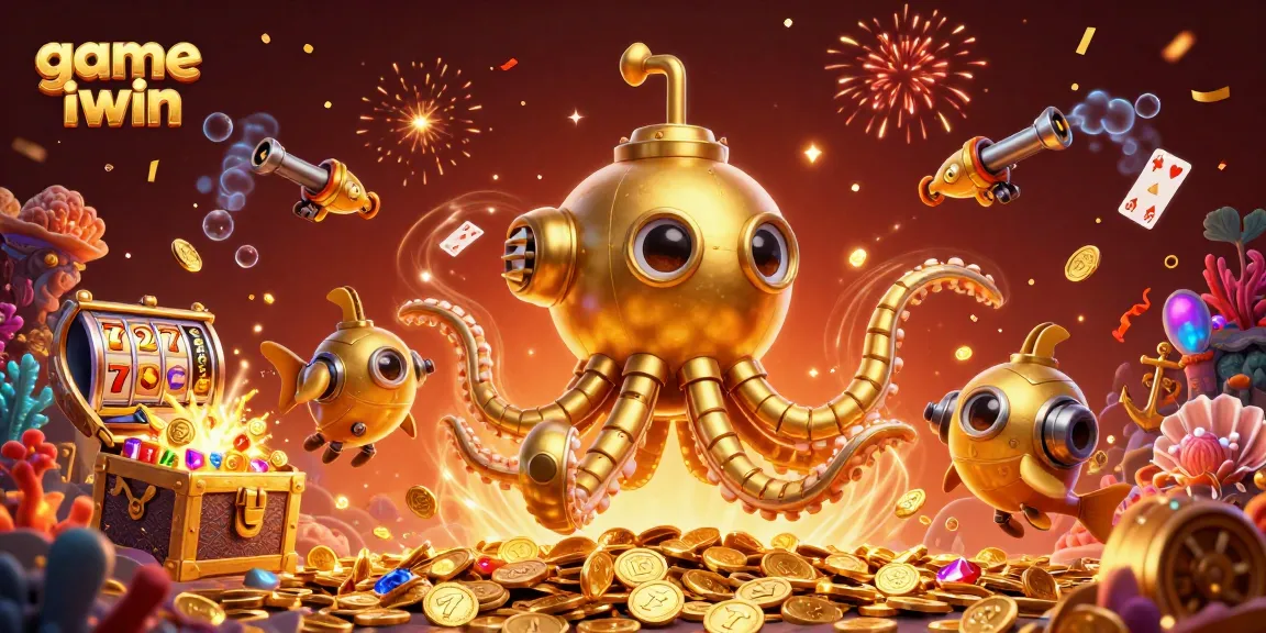 Experience the thrill of the game iwin amid a vibrant sea of casino treasures and golden coins.