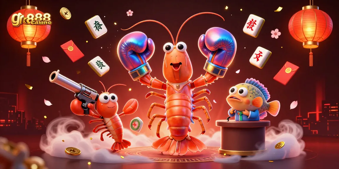 Engage in vibrant gaming action at gk88casino with dynamic characters and festive elements.