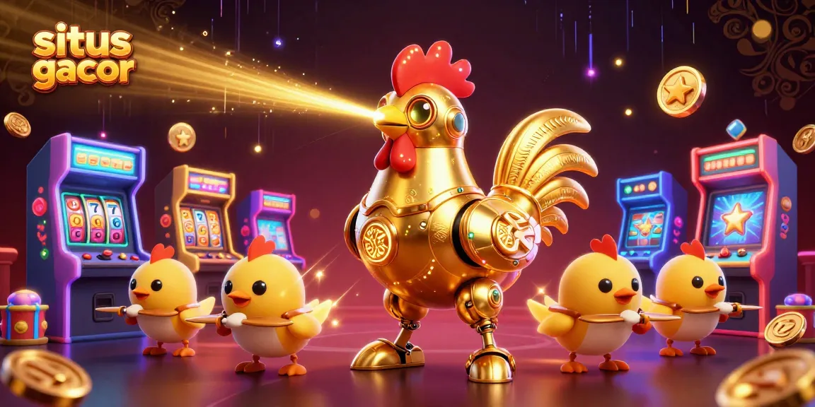 Experience exciting slots at situs slot gacor with dynamic characters, vibrant casino game elements.