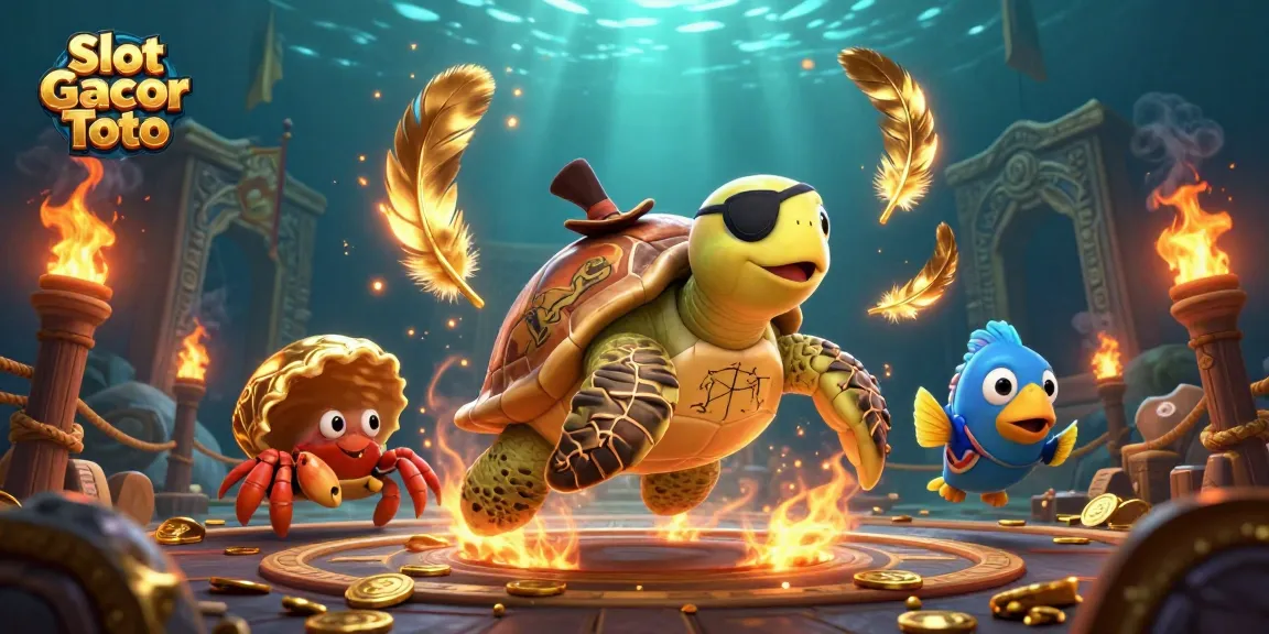 Experience thrilling wins with Slot Gacor Toto, showcasing an adventure underwater with pirate-themed elements.