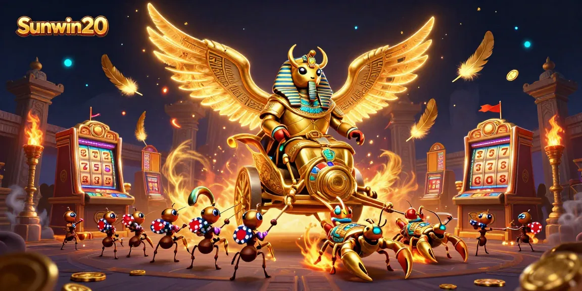 Win big with Sunwin20 at the spectacular online casino featuring epic characters and immersive elements.